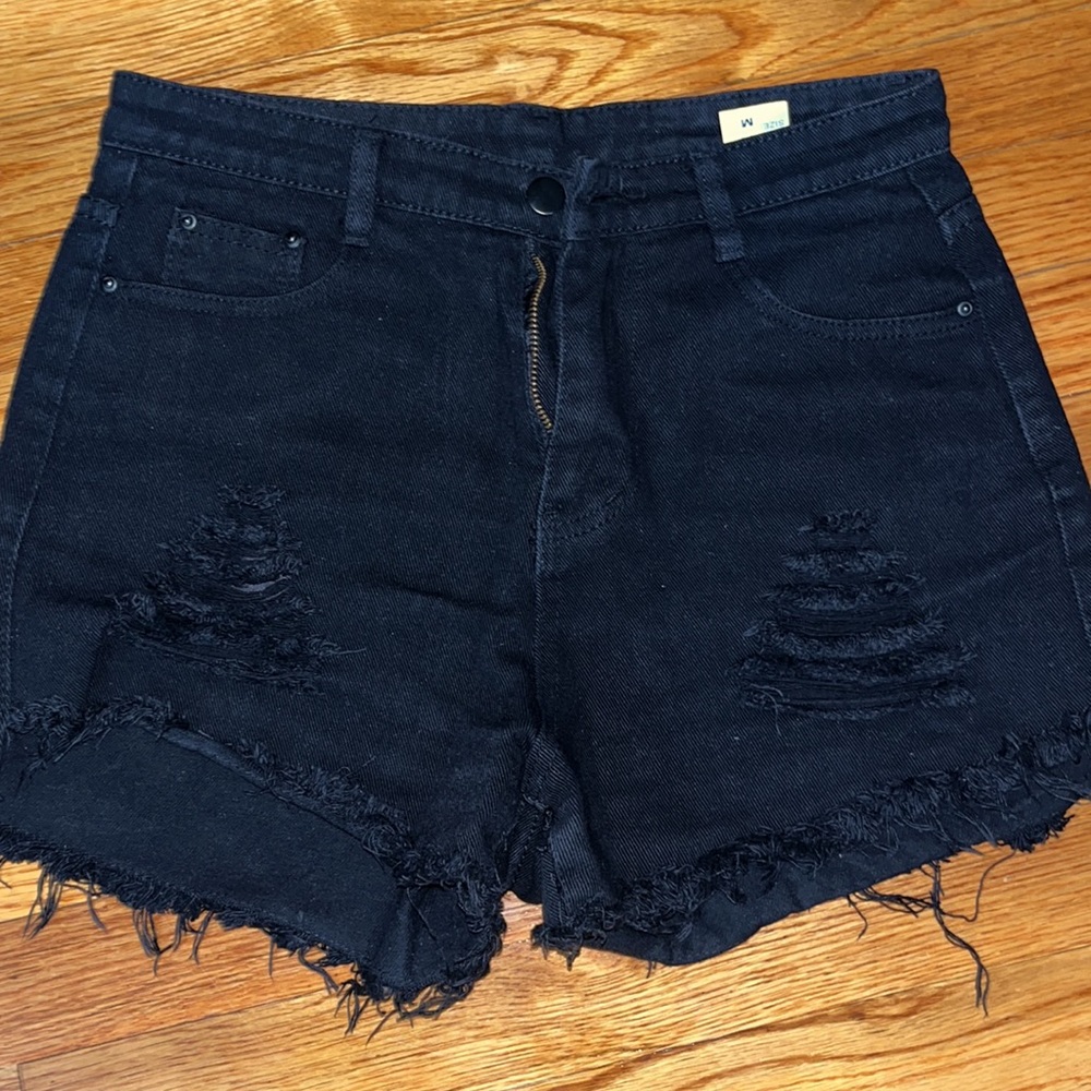 High waisted shorts